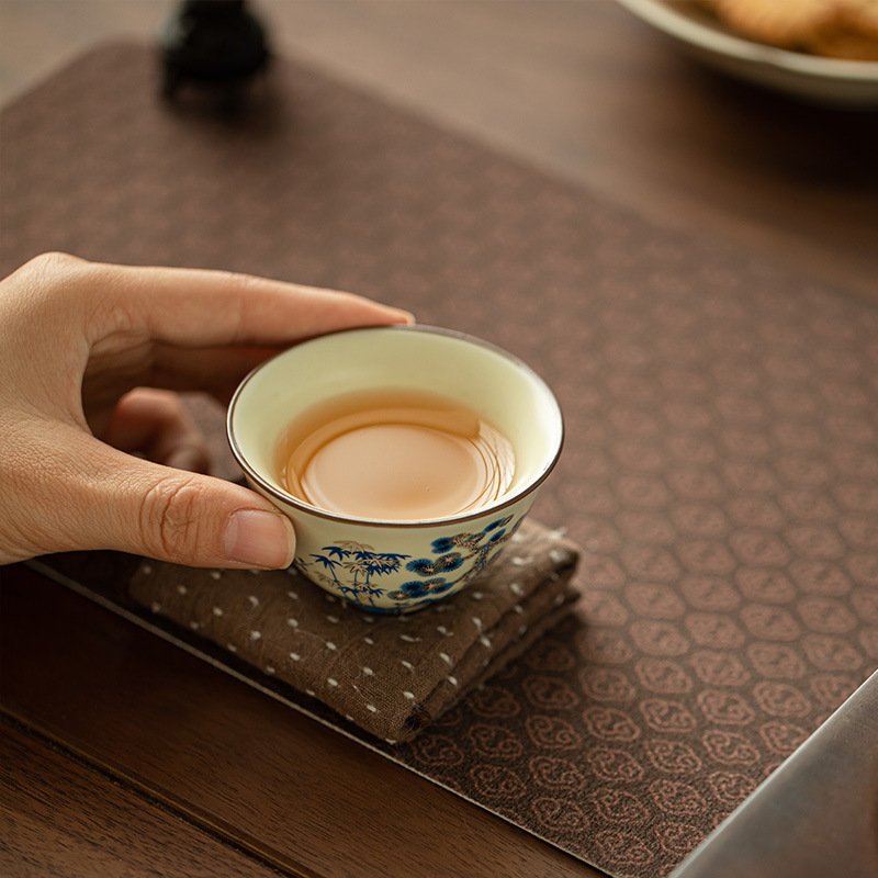 Jingdezhen Hand Painted Blue W - Office Technician review and price